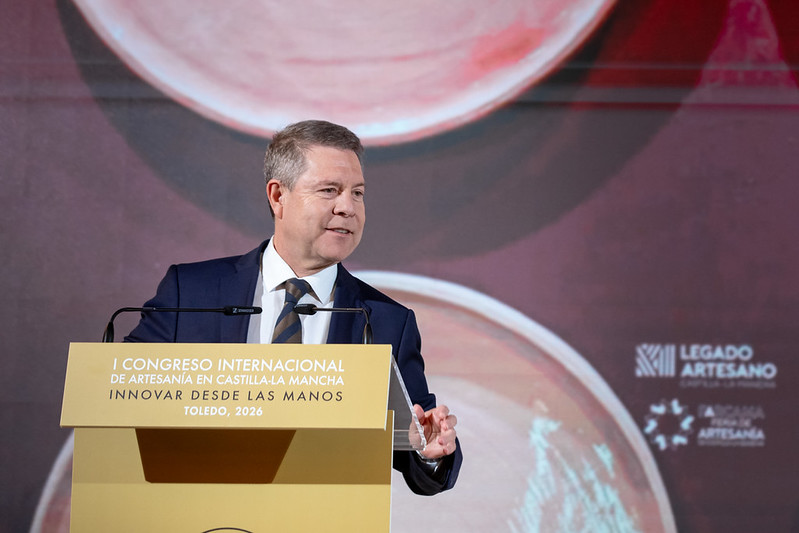 Emiliano García-Page ha inaugurado el I Congreso Internacional de Artesanía de Castilla-La Mancha