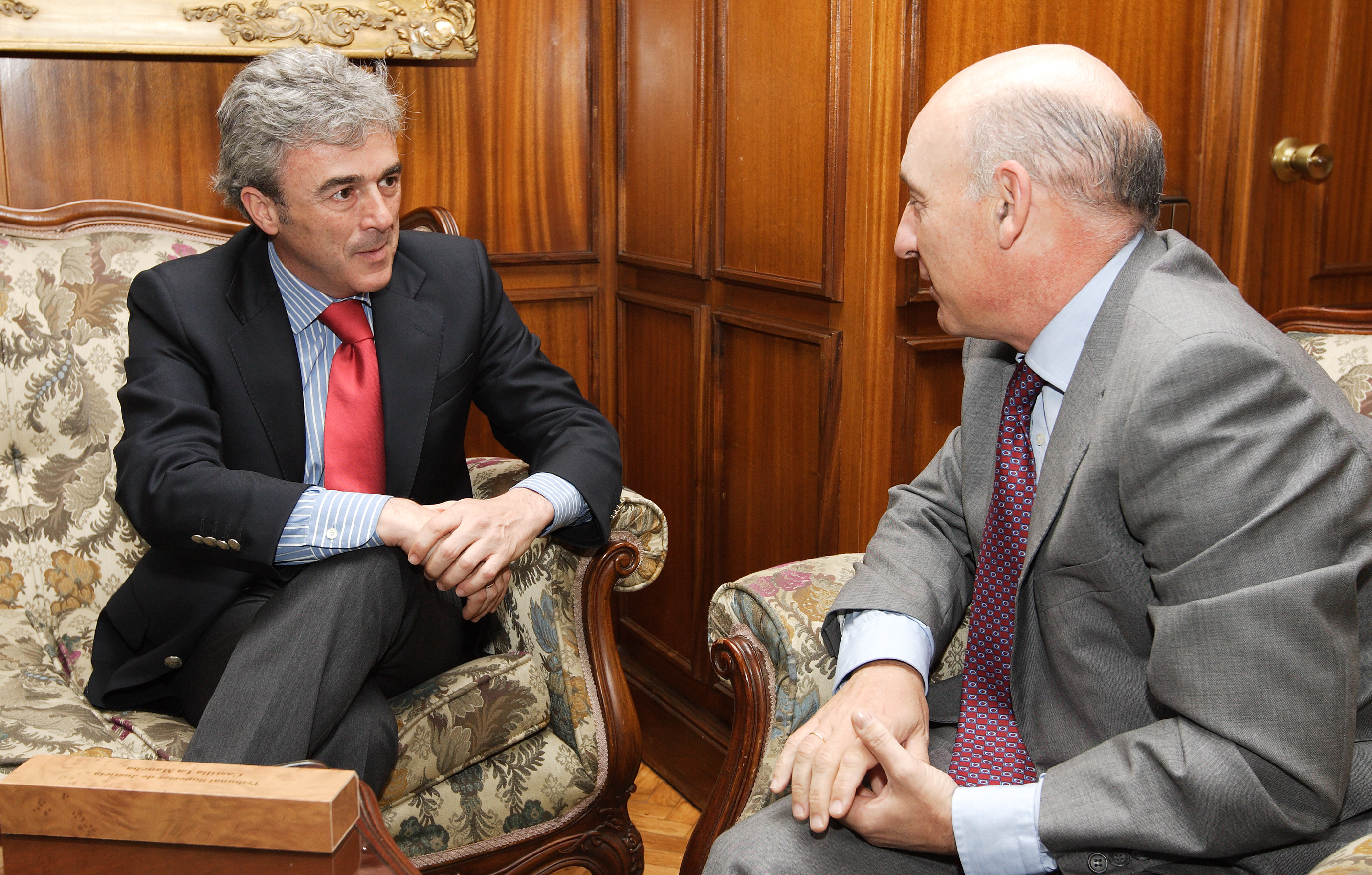 Reunión De Leandro Esteban Y Vicente Rouco En El TSJ De Castilla-La ...