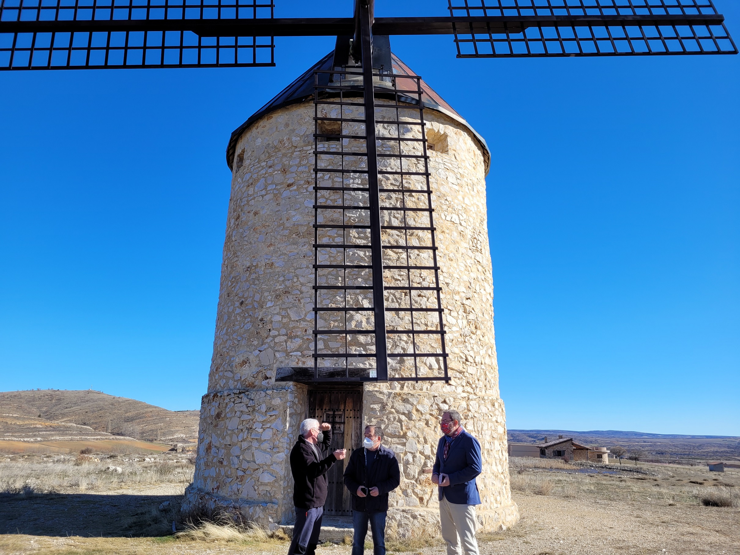 Molino de viento, Alustante, Industrial