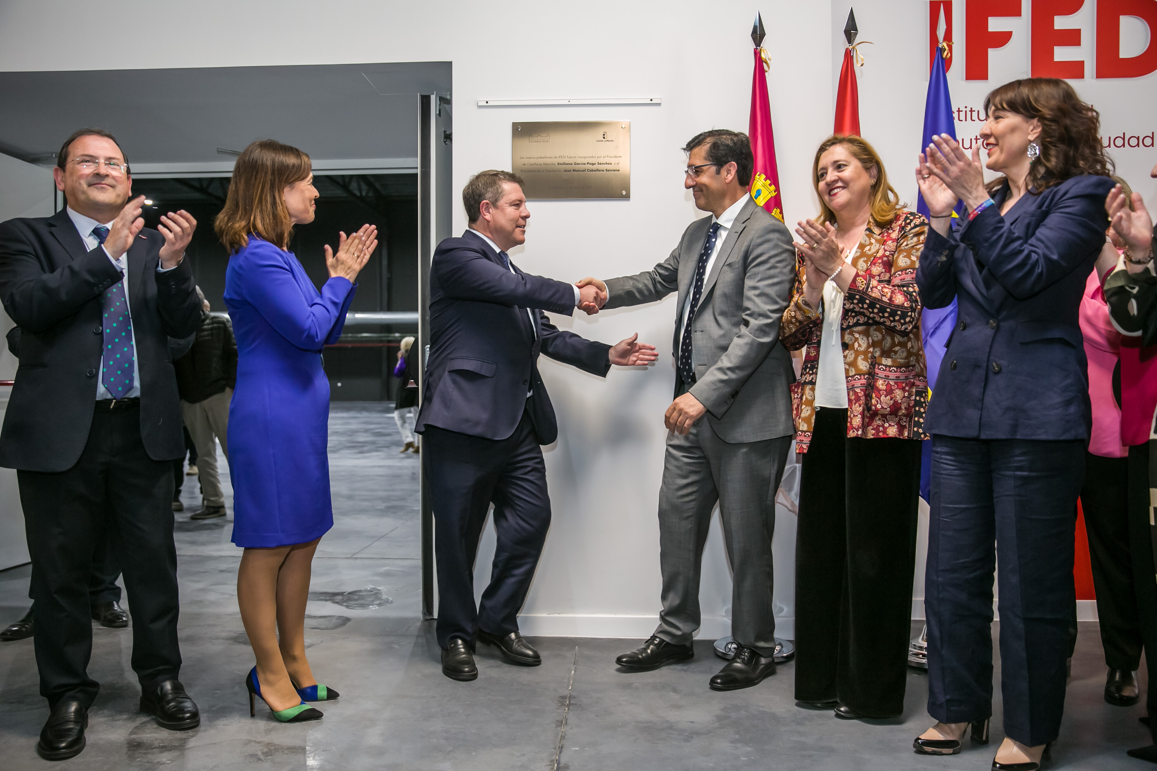 Inauguración de la fase III de la Institución Ferial Diputación de Ciudad Real
