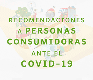 Recomendaciones consumo COVID19