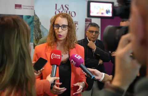 Sara Simón en el estreno documental Las ocho de Hushe