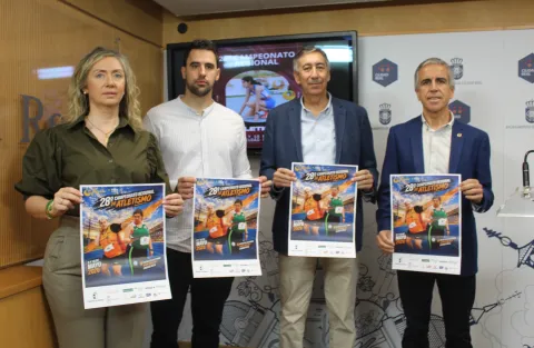 José Caro-Presentación Campeonato Atletismo FECAM