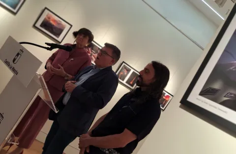 Inauguración de la exposición 'Japón en verso', que puede visitarse hasta el 23 de mayo en la Casa Perona.