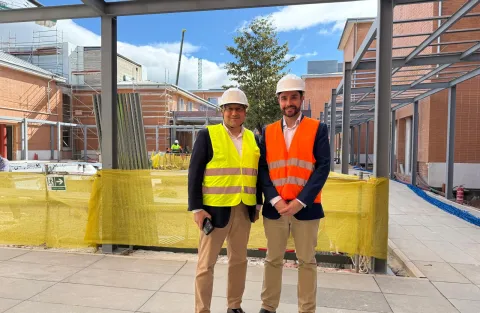 El Gobierno regional destaca el buen ritmo de las obras del nuevo campus de la Universidad de Alcalá de Henares en Guadalajara
