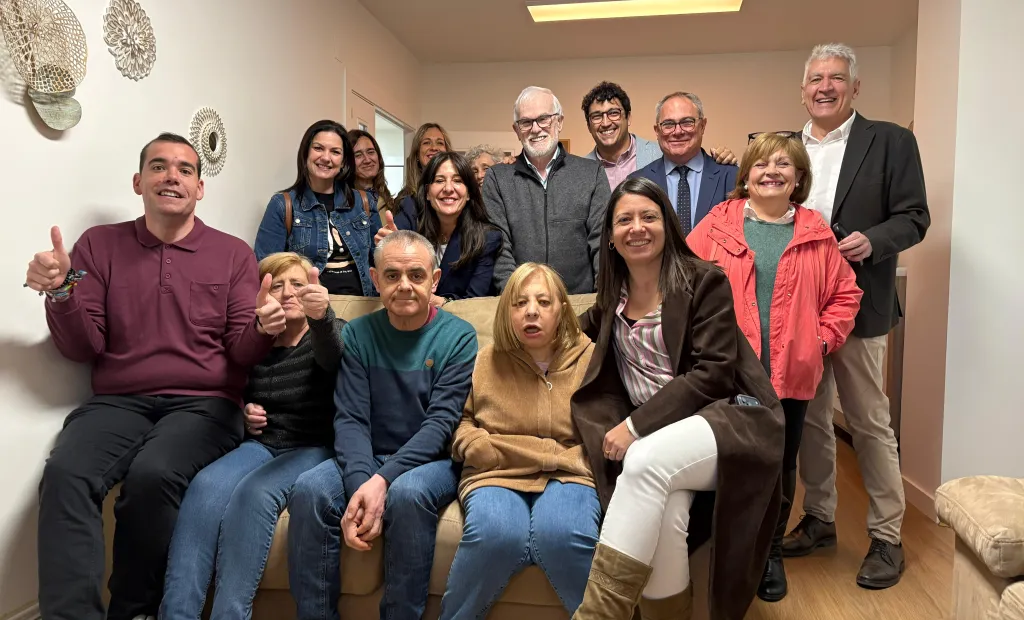La Consejera de Bienestar Social durante su visita al Centro de Mayores Puertollano I