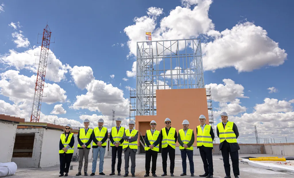 Visita a las obras del nuevo edificio del 1-1-2- de Castilla-La Mancha