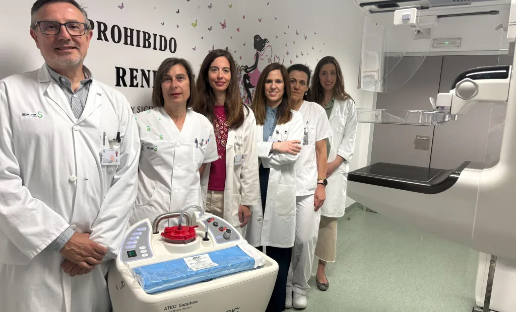 HGUCR referente en la extirpación de lesiones de mama sin cirugía