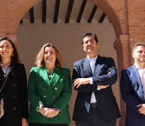 José Manuel Caballero en la presentación del proyecto de rehabilitación del Convento de Santo Domingo de Villanueva de los Infantes