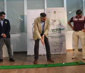 Presentación oficial del IV Open de Ciudad Real PGA de España