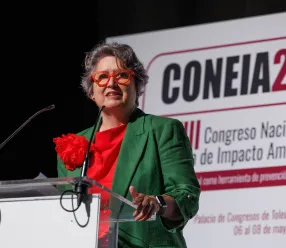 La consejera de Desarrollo Sostenible, Mercedes Gómez, participa en la inauguración del XIII Congreso Nacional de Evaluación de Impacto Ambiental-CONEIA 2026