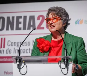 La consejera de Desarrollo Sostenible, Mercedes Gómez, participa en la inauguración del XIII Congreso Nacional de Evaluación de Impacto Ambiental-CONEIA 2026