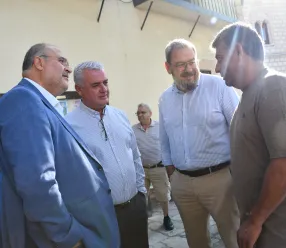 EL VICEPRESIDENTE PRIMERO PRESIDE LA REUNIÓN DEL PLAN DE RECUPERACIÓN DE LA SIERRA NORTE DE GUADALAJARA CON ALCALDES DE LA ZONA