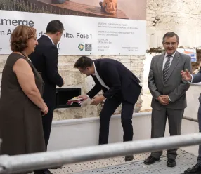 El Gobierno regional revindica la colaboración institucional para desarrollar proyectos utilizando el patrimonio cultural de las ciudades