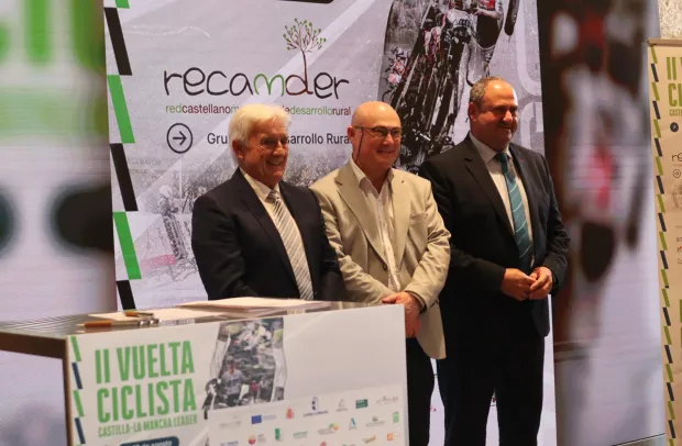 Julián Martínez Lizán en la de la II Vuelta Ciclista a Castilla-La Mancha LEADER