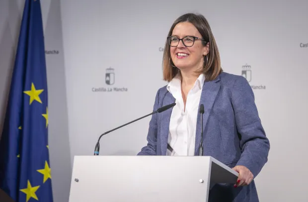 La portavoz del Ejecutivo, Esther Padilla