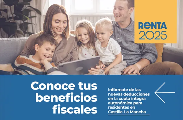 Cerca de 64.500 contribuyentes de la provincia de Toledo se podrán beneficiar de las deducciones fiscales del Gobierno de Castilla-La Mancha