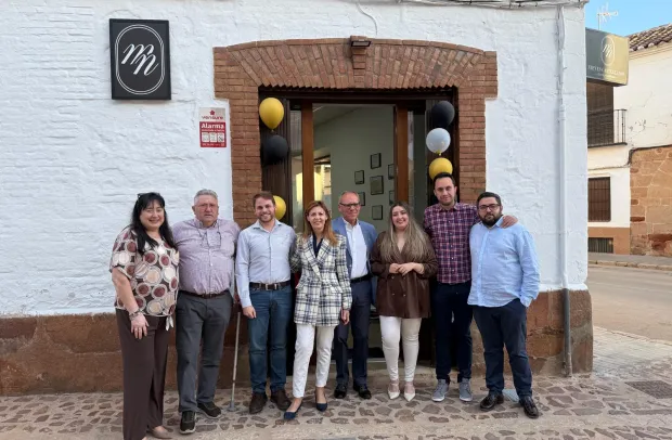 Díaz Brazales-Inauguración Centro de Estética en Villanueva de los Infantes