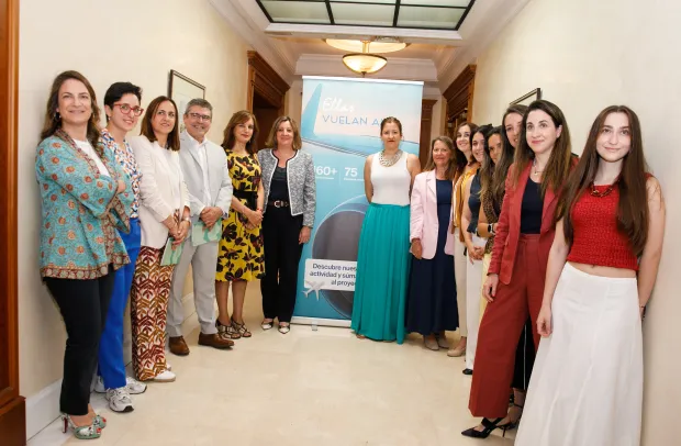 Presentación de la delegación regional de ‘Ellas Vuelan Alto’