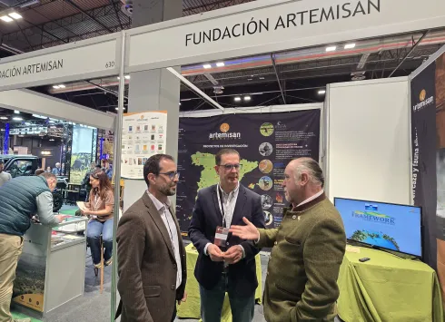 el viceconsejero de Medio Ambiente, José Almodóvar, que ha asistido en la mañana de este viernes en el IFEMA de Madrid
