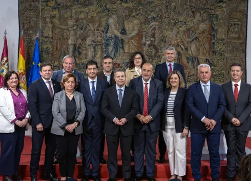 Firma del Programa de Apoyo Activo al Empleo de Castilla-La Mancha con las diputaciones provinciales