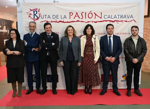 Patricia Franco ha asistido a la presentación del cartel de la Ruta de la Pasión Calatrava