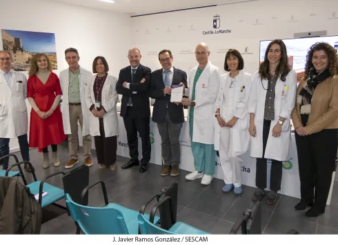 El Hospital Universitario de Guadalajara recibe el reconocimiento de Excelencia en la implementación del Decálogo para la Eliminación de la Hepatitis C