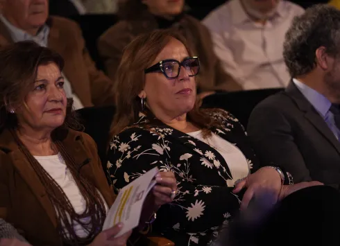 Carmen Teresa Olmedo durante la presentación del cocierto 'Siente Castilla-La Mancha'