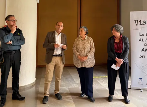 Un momento de la inauguración