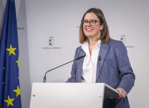 La portavoz del Ejecutivo, Esther Padilla