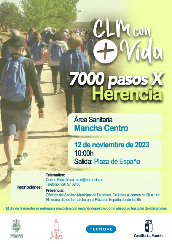 Image 1 of article La Gerencia de Atención Integrada de Alcázar de San Juan inicia en Herencia una nueva temporada del programa '7000PasosX'