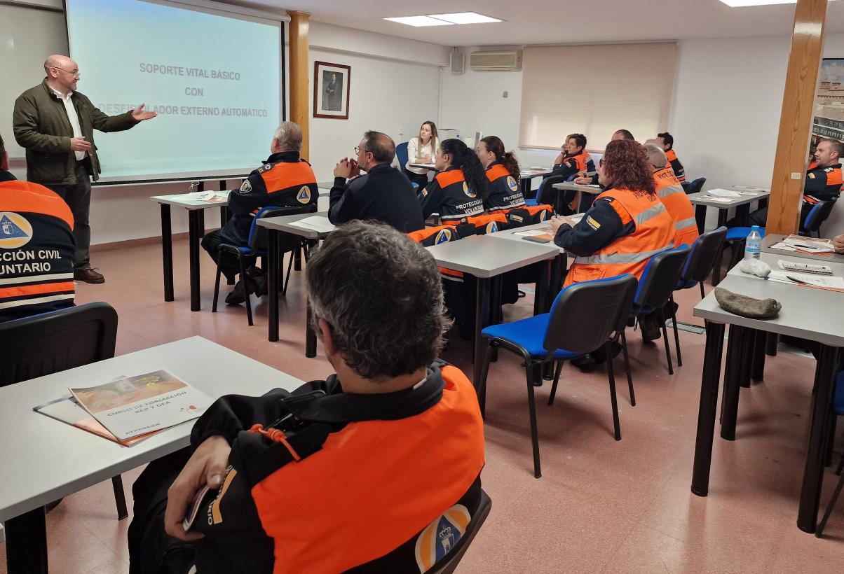 Image 1 of article Más de cien voluntarios y voluntarias de Protección Civil participan en tres cursos de formación en la Escuela de Protección Ciudadana