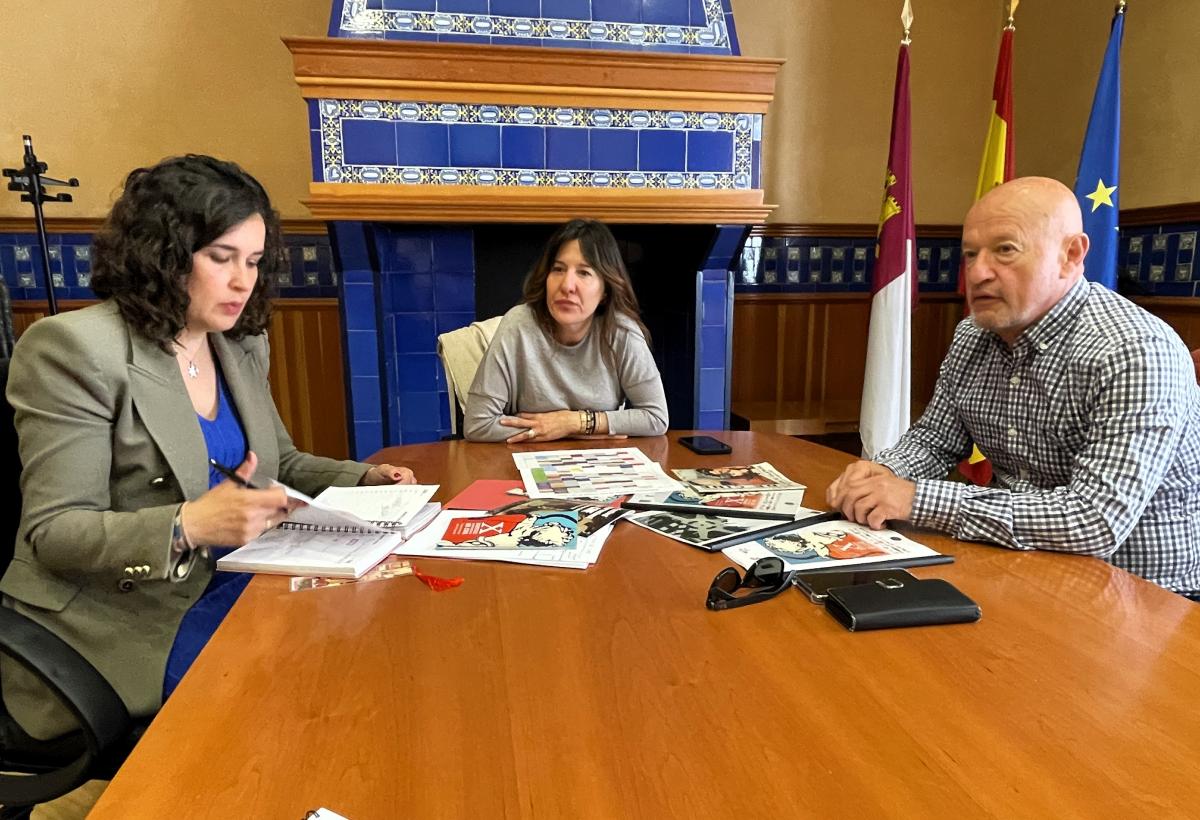 Image 1 of article Blanca Fernández confirma el apoyo al Festival Internacional de Cine de Calzada en su apuesta por la cultura de la provincia de Ciudad Real