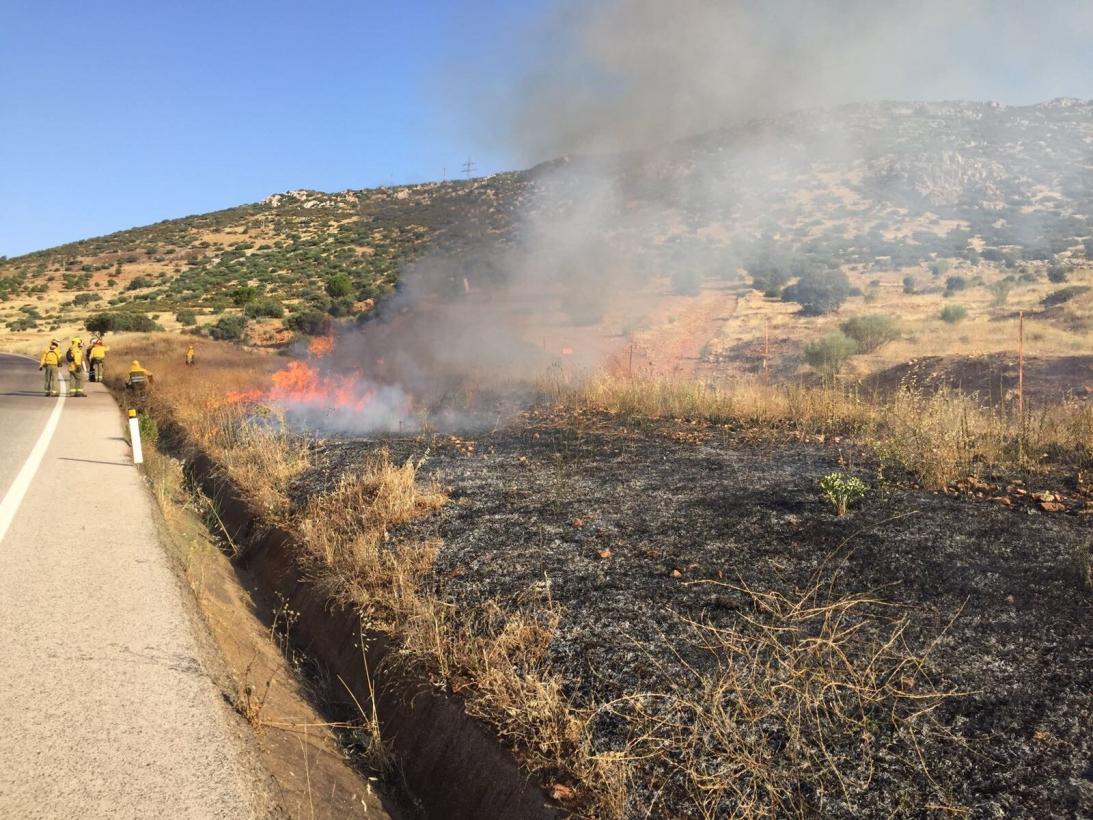 Imagen del artículo El Gobierno de Castilla-La Mancha realizará cuatro quemas controladas en el cinturón periurbano de Puertollano en la primera semana de junio