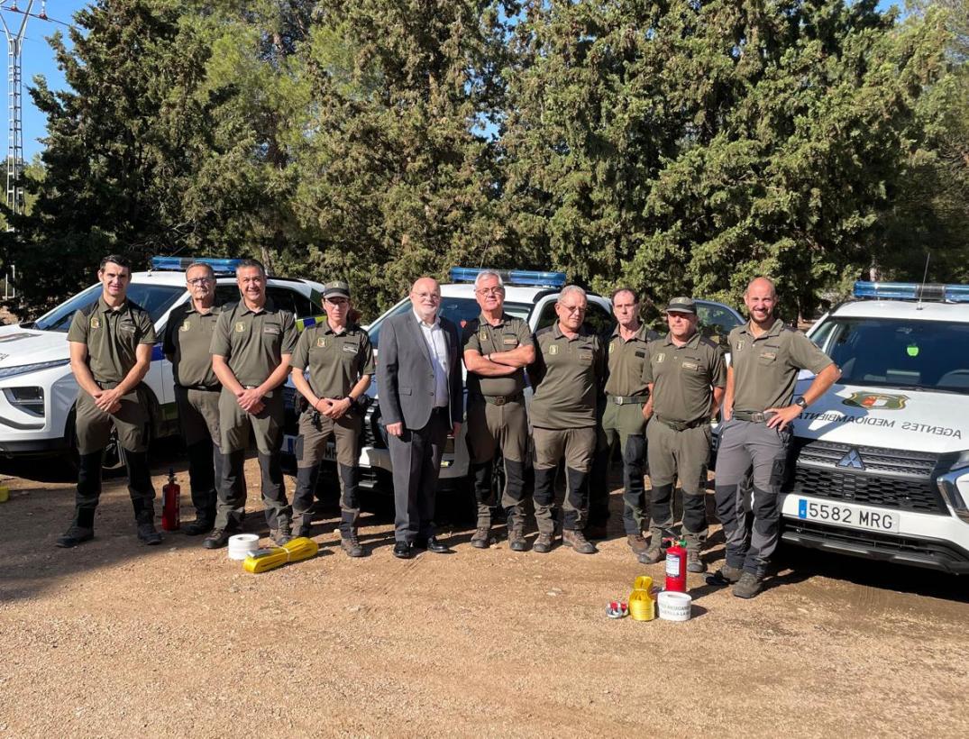 Imagen del artículo El Gobierno de Castilla-La Mancha dota con cinco vehículos nuevos al Cuerpo de Agentes Medioambientales de la provincia de Albacete