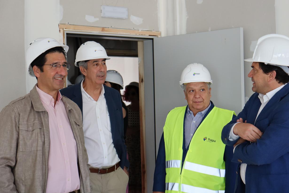Image 1 of article El CEIP 'Virgen del Monte' de Bolaños de Calatrava estrenará el próximo curso su remodelación integral gracias al Gobierno de Castilla-La Mancha