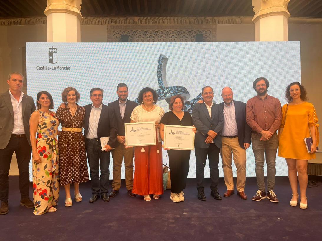 Image 0 of article La Gerencia de Alcázar de San Juan recibe dos reconocimientos en los XIII Premios Excelencia y Calidad de los Servicios Públicos