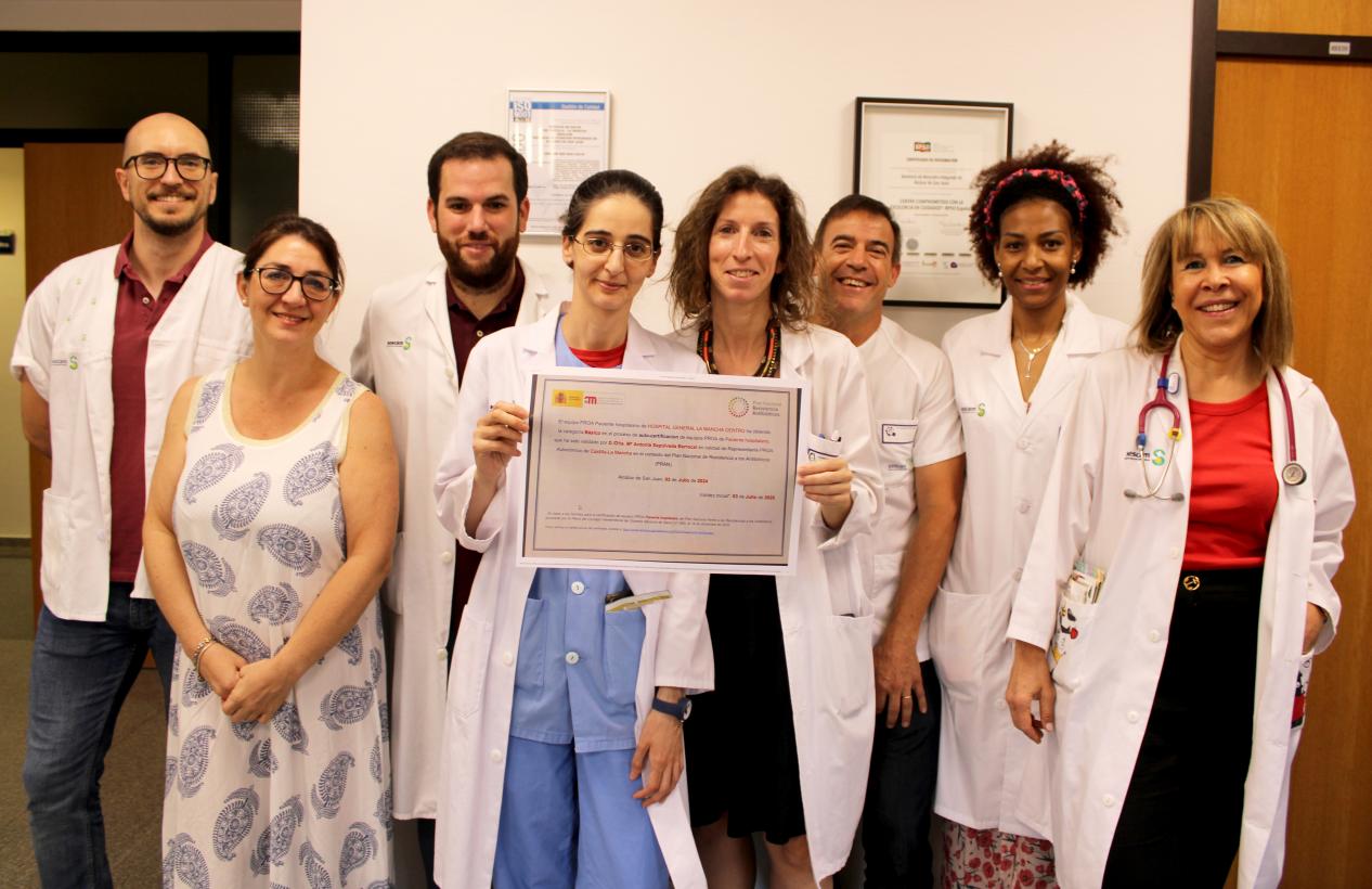 Image 1 of article El Hospital General Mancha Centro, primer hospital de España en obtener la autocertificación de equipos PROA