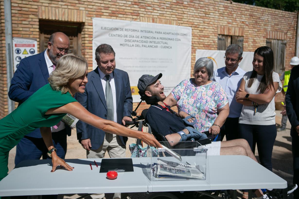 Image 1 of article El Gobierno de Castilla-La Mancha impulsa un nuevo Centro de Día para personas con discapacidad en Motilla del Palancar