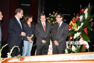 Sánchez Pingarrón asistió  en el Teatro Circo de Albacete a la capilla ardiente de la actriz María Isbert