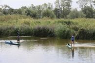 Visita de la consejera de Fomento y portavoz al río Tajo