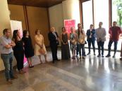 Inauguración de la exposición V Muestra de Arte de Mujeres y Premios Amalia Avia