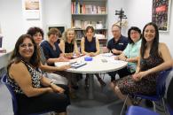 La consejera de Igualdad y portavoz del Gobierno de Castilla-La Mancha, Blanca Fernández, visita, las instalaciones del Centro de la Mujer de Ciudad Real