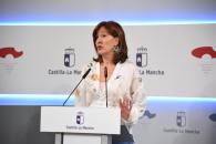 La consejera de Igualdad y portavoz, informa en rueda de prensa de los acuerdos del Consejo de Gobierno (IV)