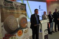 El consejero de Agricultura, Agua y Desarrollo Rural, Francisco Martínez Arroyo, participa, la presentación de la campaña del queso manchego 2019 de la Fundación CRDO Queso Manchego