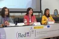 a consejera de Igualdad y Portavoz del Gobierno regional, Blanca Fernández, inaugura la 16ª Reunión Plenaria de la Red de Políticas de Igualdad entre Mujeres y Hombres en los Fondos Comunitarios