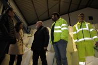 Visita de Pedro Antonio Ruiz Santos al Destacamento de Elche de la Sierra