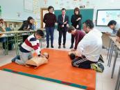 Más de 70 centros educativos, 13.600 estudiantes y 1.132 docentes de la provincia de Toledo participan este año en los cursos del programa regional ‘La Reanimación Cardiopulmonar en las Escuelas’