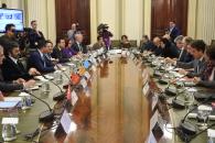 El consejero de Agricultura, Agua y Desarrollo Rural, Francisco Martínez Arroyo, asiste a la reunión del Consejo Consultivo de Política Agrícola para asuntos comunitarios