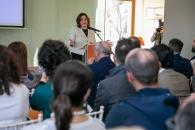 La consejera de Economía, Empresas y Empleo del Gobierno regional, Patricia Franco, inaugura la primera jornada de formación Raíz Culinaria, 